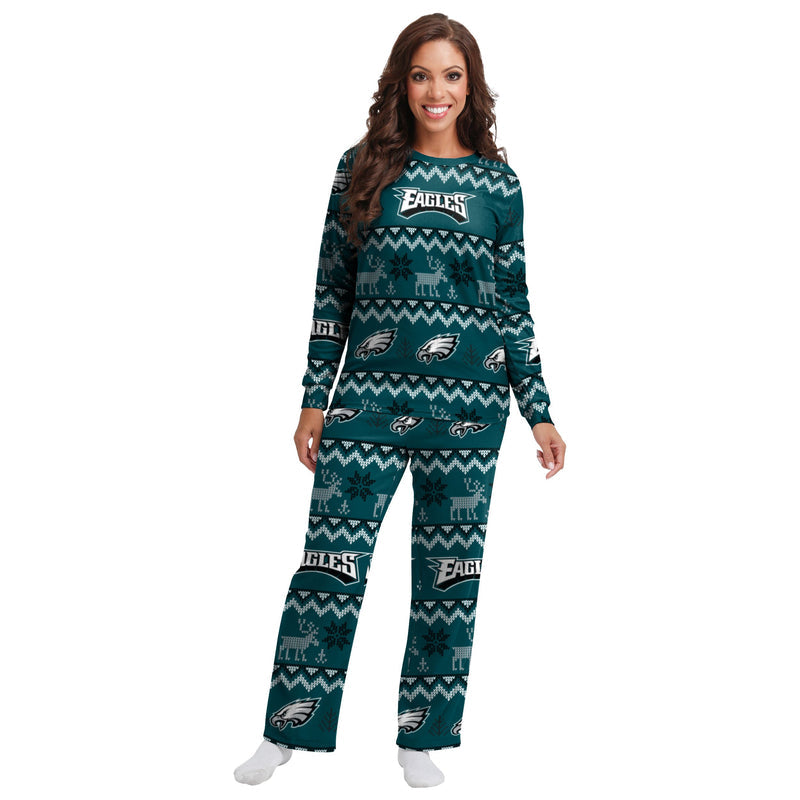 Philadelphia Eagles Family Holiday Pajamas AZCPYZAM090