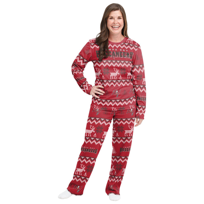 Tampa Bay Buccaneers Family Holiday Pajamas AZCPYZAM094