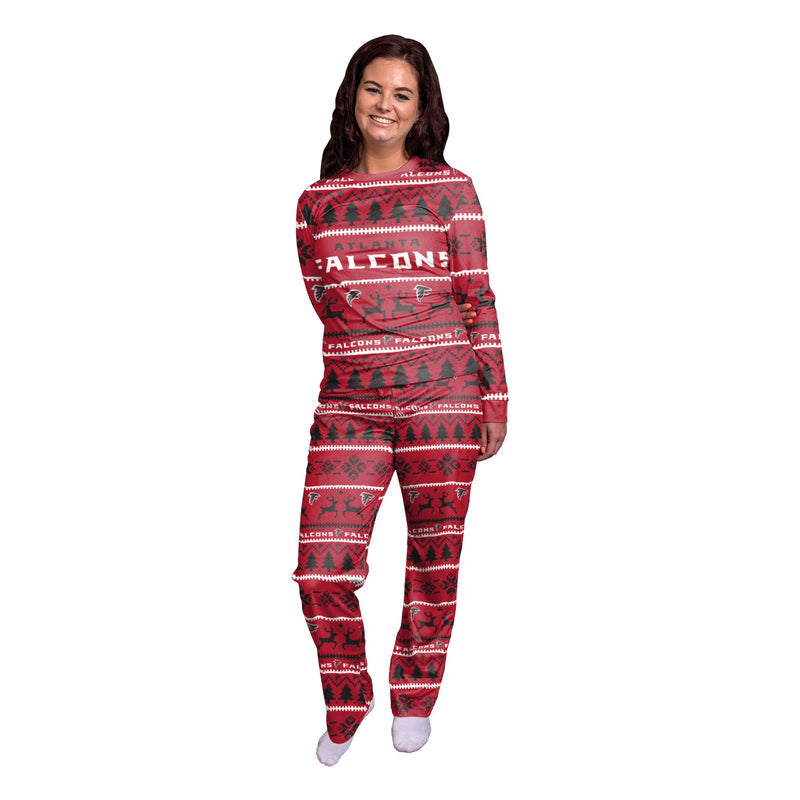 Atlanta Falcons Family Holiday Pajamas AZCPYZAM034