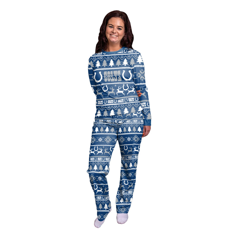 Indianapolis Colts Family Holiday Pajamas AZCPYZAM046