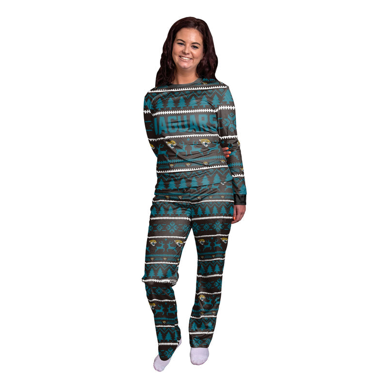 Jacksonville Jaguars Family Holiday Pajamas AZCPYZAM047