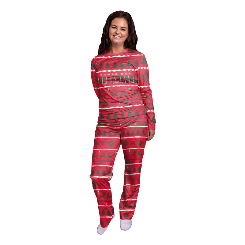 Tampa Bay Buccaneers Family Holiday Pajamas AZCPYZAM062