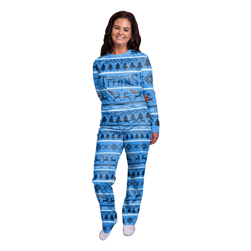 Tennessee Titans Family Holiday Pajamas AZCPYZAM063