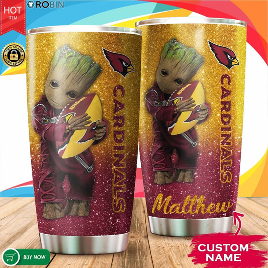 Arizona Cardinals Personalized Tumbler BG495