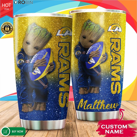 Los Angeles Rams Personalized Tumbler BG511