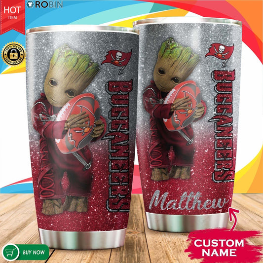 Tampa Bay Buccaneers Personalized Tumbler BG522