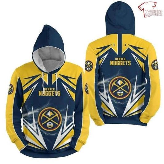 Denver Nuggets All Over Printed Hoodie BB684