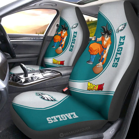 Philadelphia Eagles Car Seat Covers Goku AZBTCSC000042