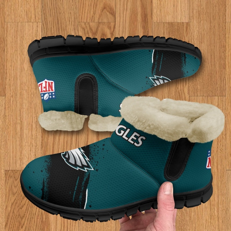 Philadelphia Eagles Comfy Winter Snow Boots AZDDWSB000078