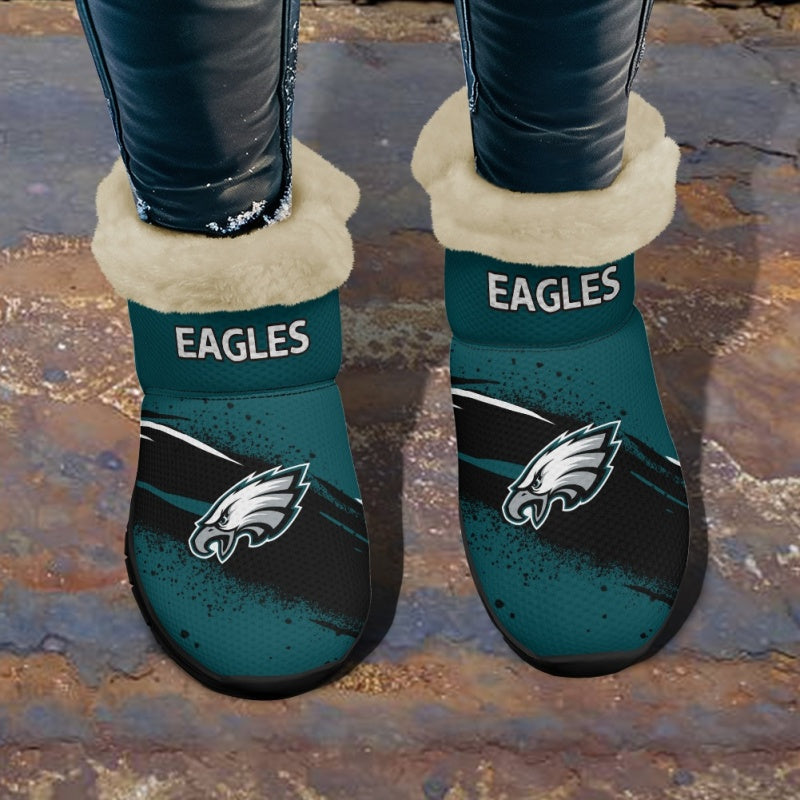 Philadelphia Eagles Comfy Winter Snow Boots AZDDWSB000078