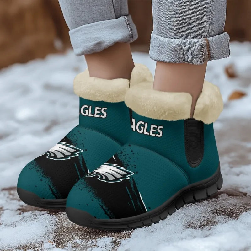 Philadelphia Eagles Comfy Winter Snow Boots AZDDWSB000078