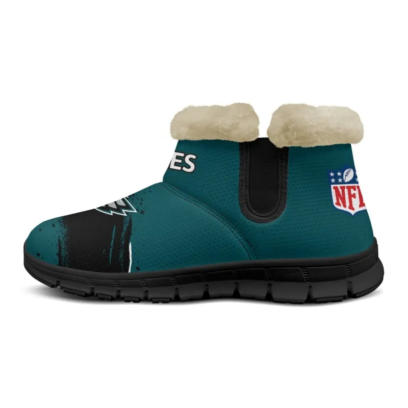 Philadelphia Eagles Comfy Winter Snow Boots AZDDWSB000078