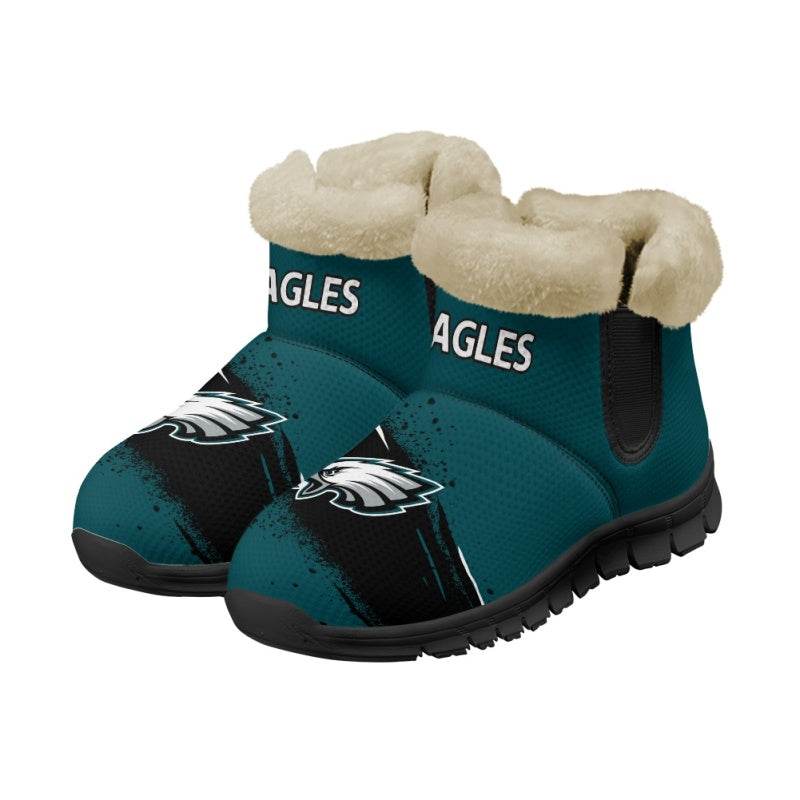 Philadelphia Eagles Comfy Winter Snow Boots AZDDWSB000078