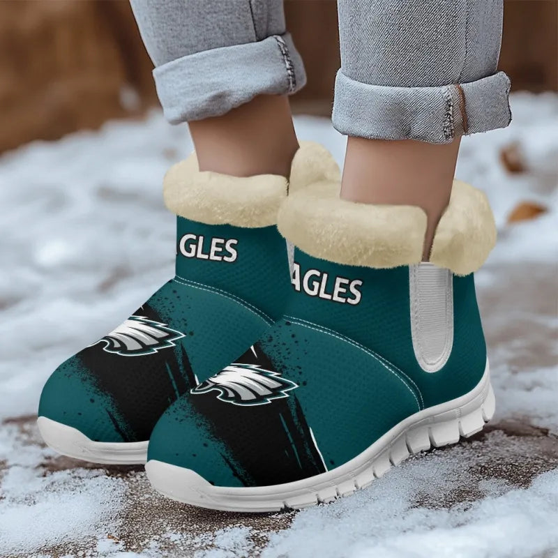 Philadelphia Eagles Comfy Winter Snow Boots AZDDWSB000078