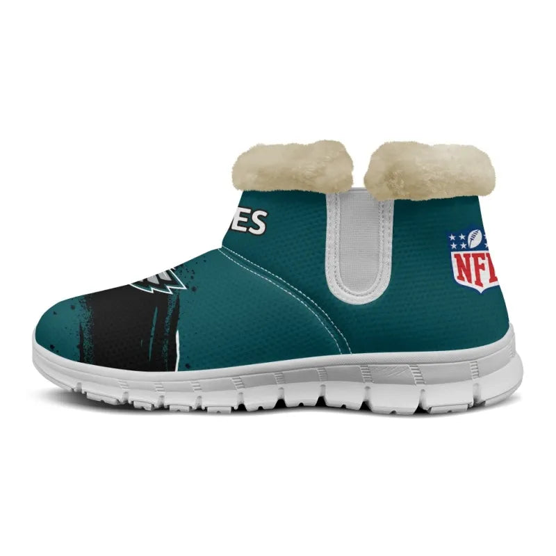 Philadelphia Eagles Comfy Winter Snow Boots AZDDWSB000078