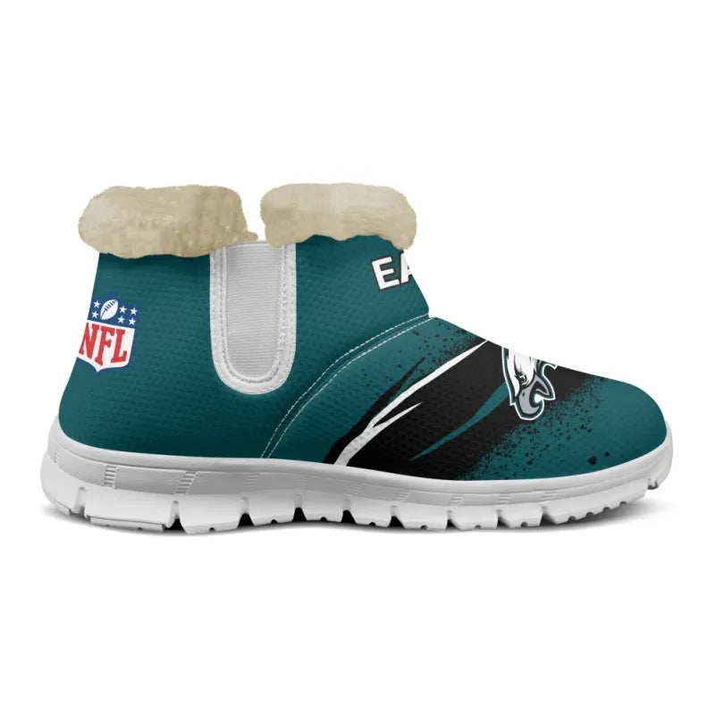 Philadelphia Eagles Comfy Winter Snow Boots AZDDWSB000078