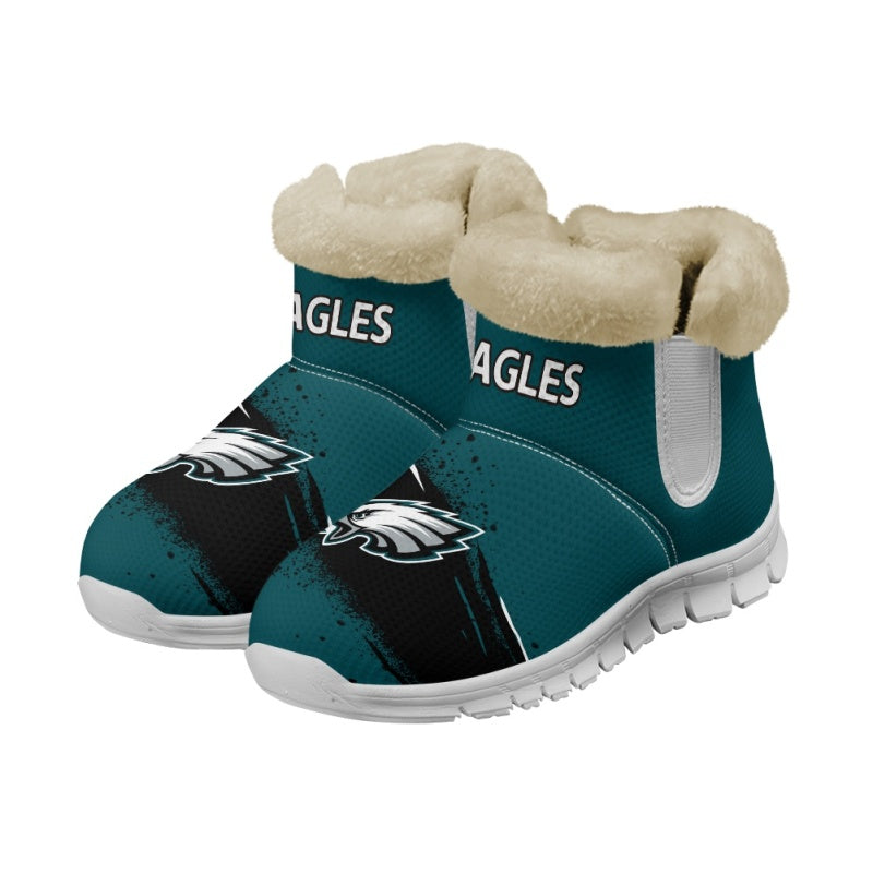 Philadelphia Eagles Comfy Winter Snow Boots AZDDWSB000078