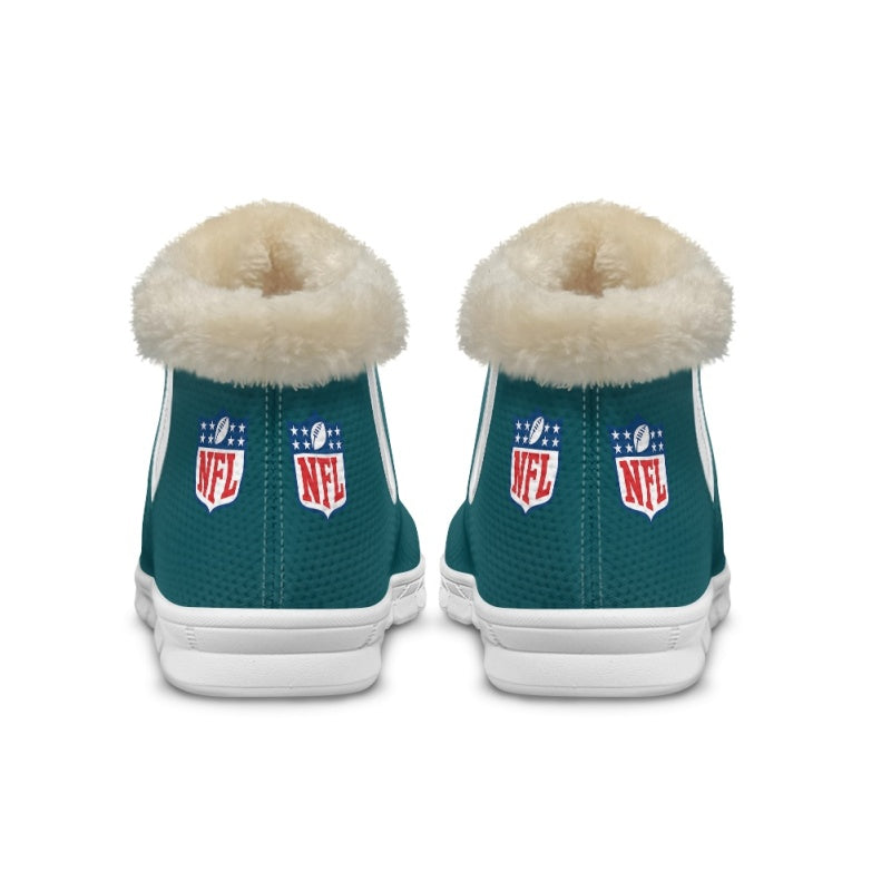 Philadelphia Eagles Comfy Winter Snow Boots AZDDWSB000078