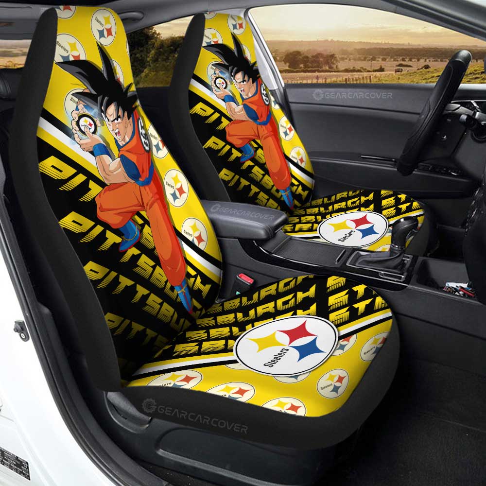 Pittsburgh Steelers Car Seat Covers Goku AZBTCSC000043