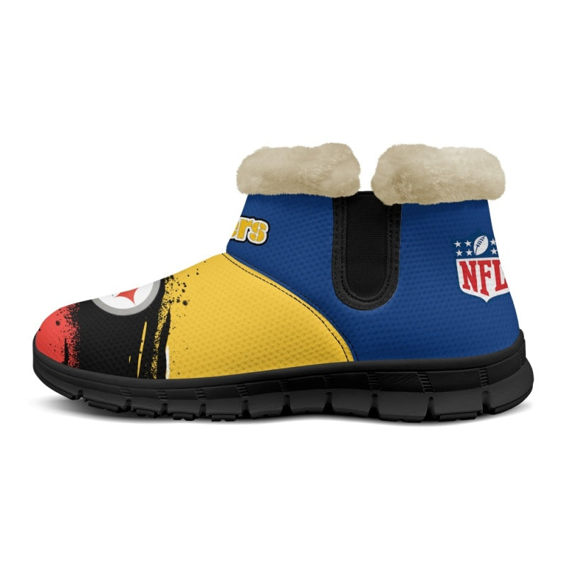 Pittsburgh Steelers Comfy Winter Snow Boots AZDDWSB000097