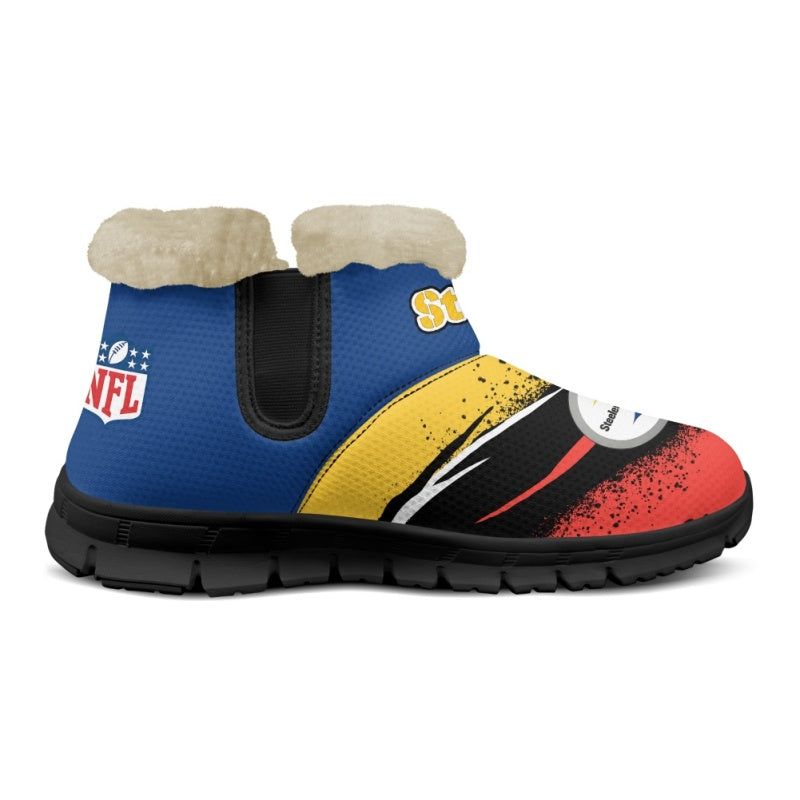 Pittsburgh Steelers Comfy Winter Snow Boots AZDDWSB000097