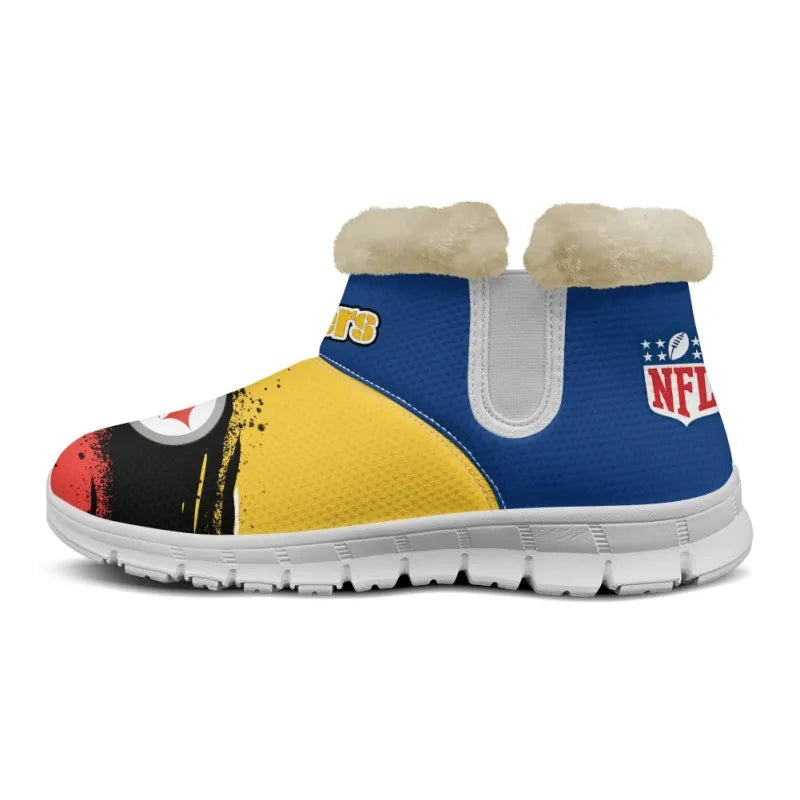 Pittsburgh Steelers Comfy Winter Snow Boots AZDDWSB000097