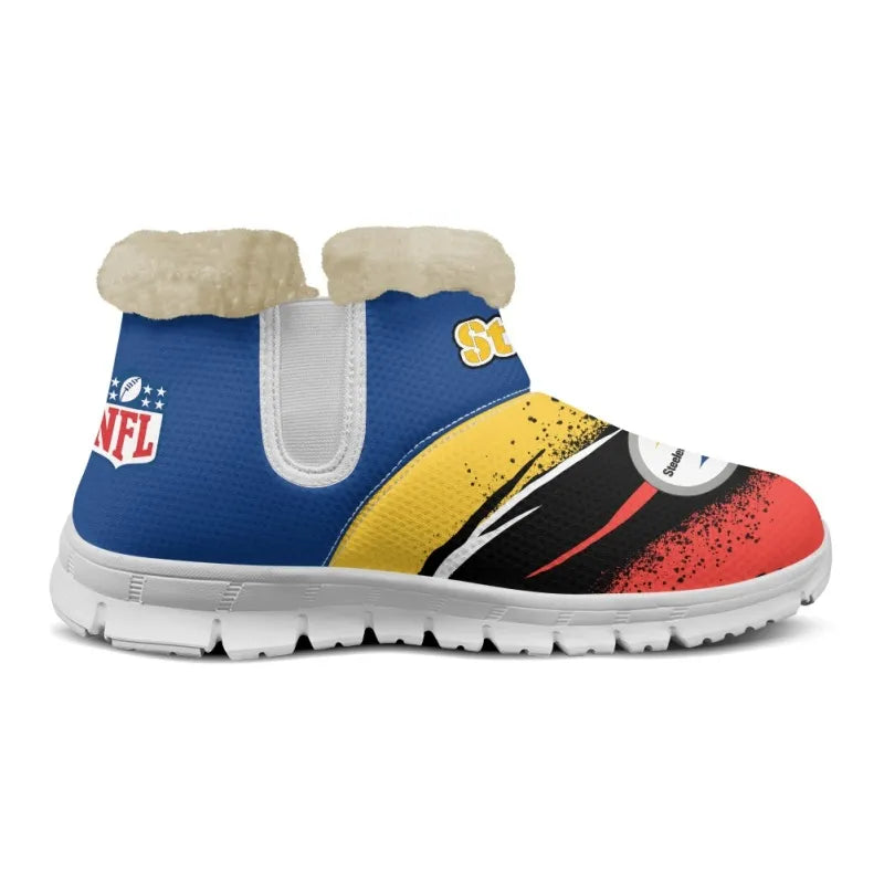 Pittsburgh Steelers Comfy Winter Snow Boots AZDDWSB000097