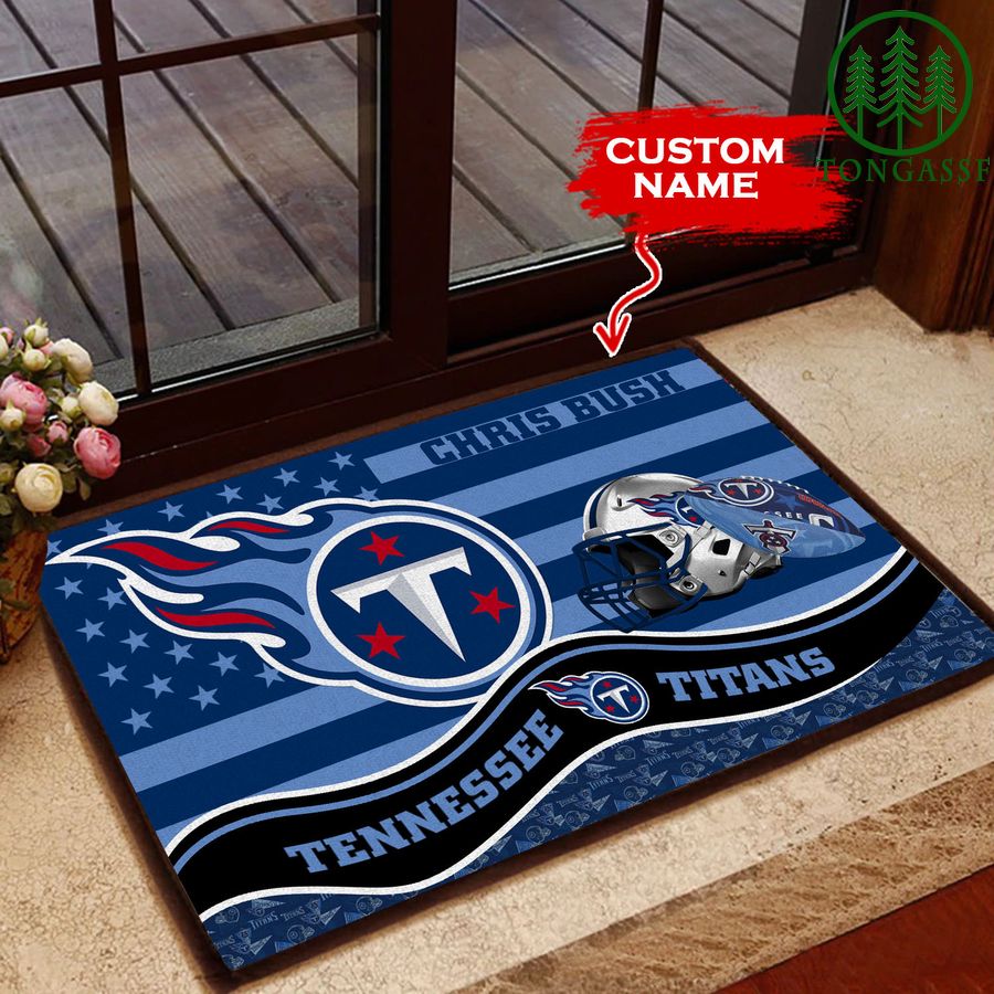 Tennessee Titans Personalized Doormat BGDMM610
