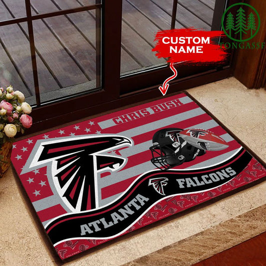 Atlanta Falcons Personalized Doormat BGDMM581