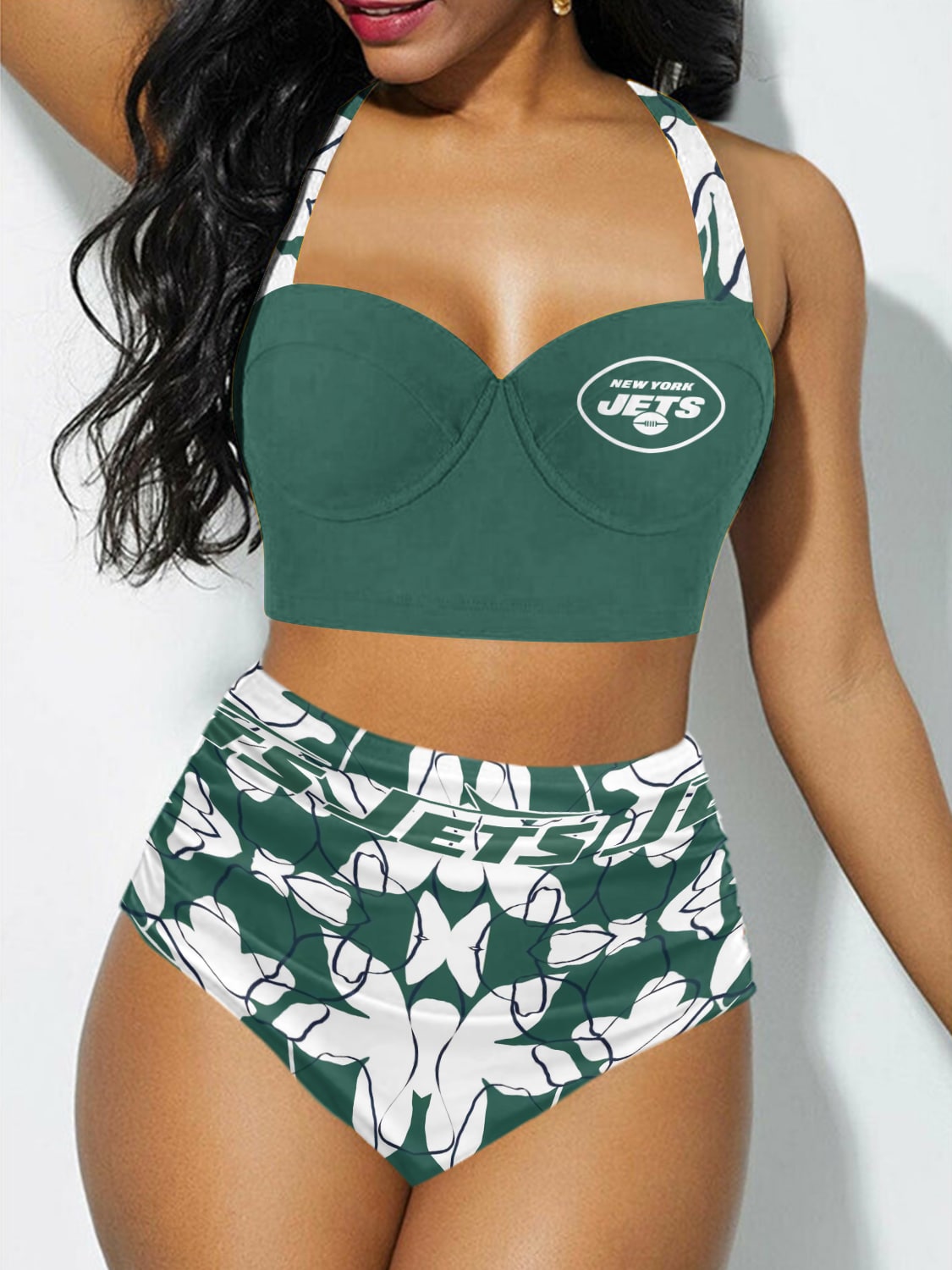 New York Jets Sexy Print Bikini Swimsuit 106