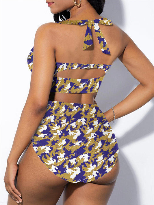 Baltimore Ravens Sexy Print Bikini Swimsuit 145