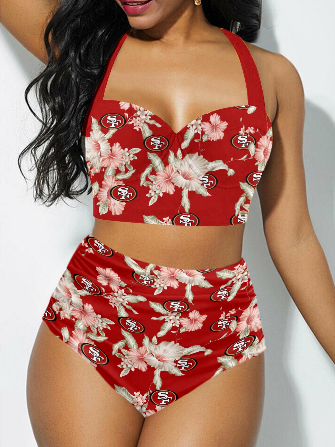 San Francisco 49ers Sexy Print Bikini Swimsuit 149