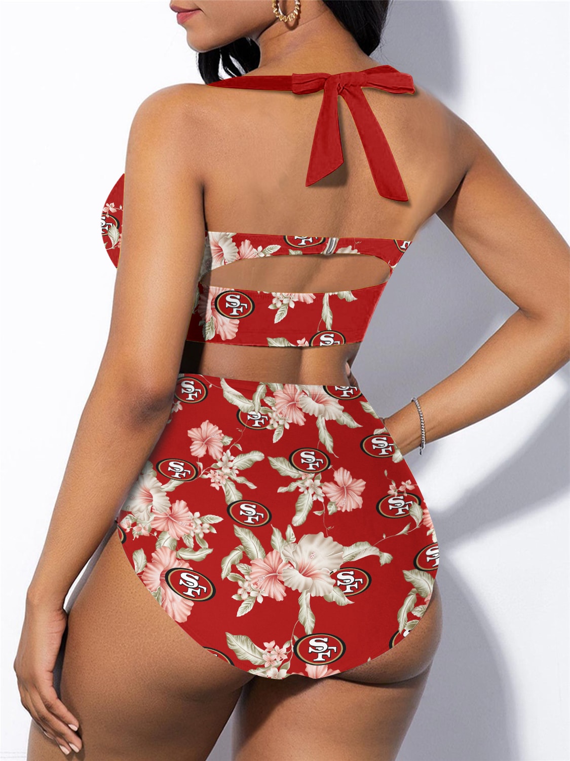 San Francisco 49ers Sexy Print Bikini Swimsuit 149