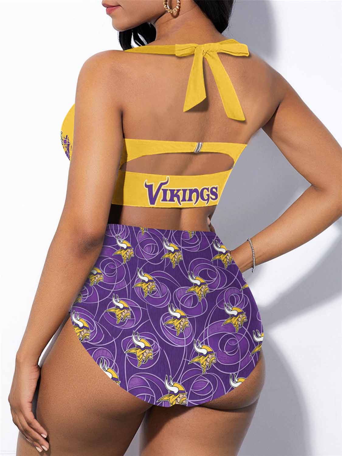 Minnesota Vikings Sexy Print Bikini Swimsuit 159