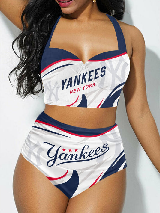 New York Yankees Sexy Print Bikini Swimsuit 166