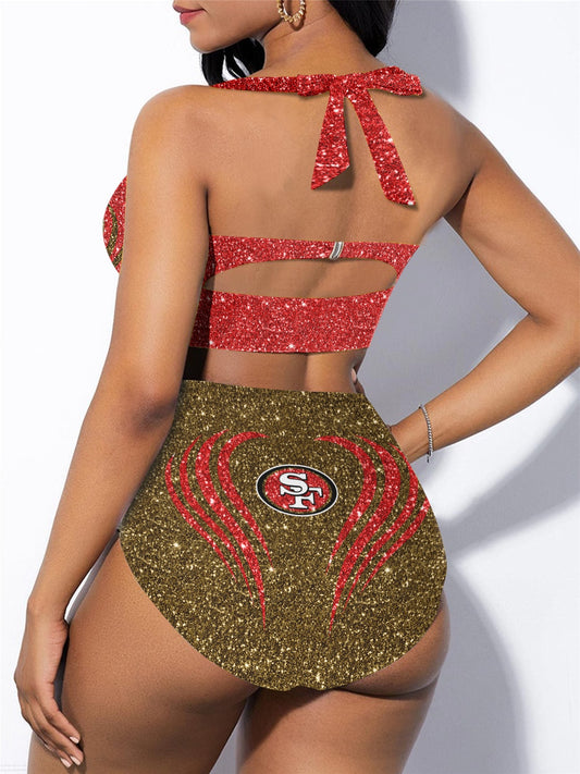 San Francisco 49ers Sexy Print Bikini Swimsuit 178