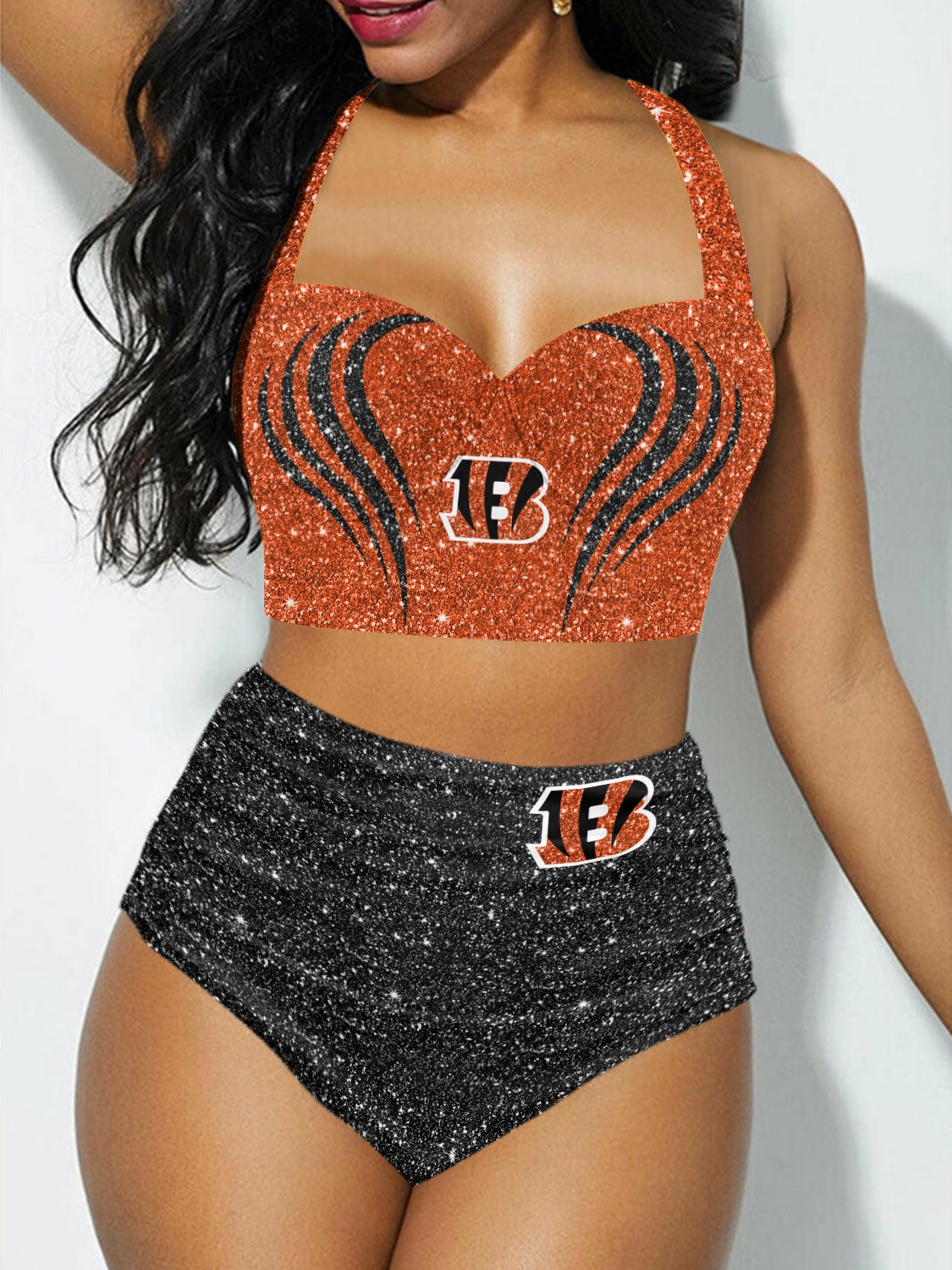 Cincinnati Bengals Sexy Print Bikini Swimsuit 179