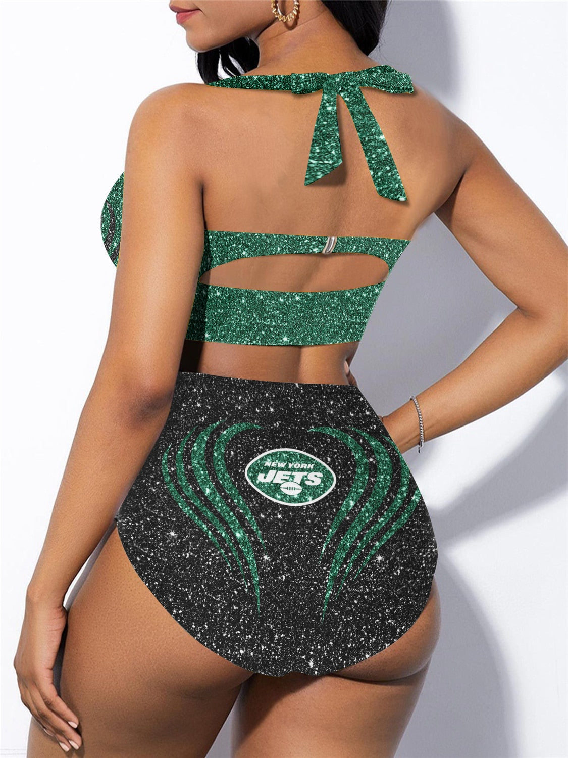New York Jets Sexy Print Bikini Swimsuit 192