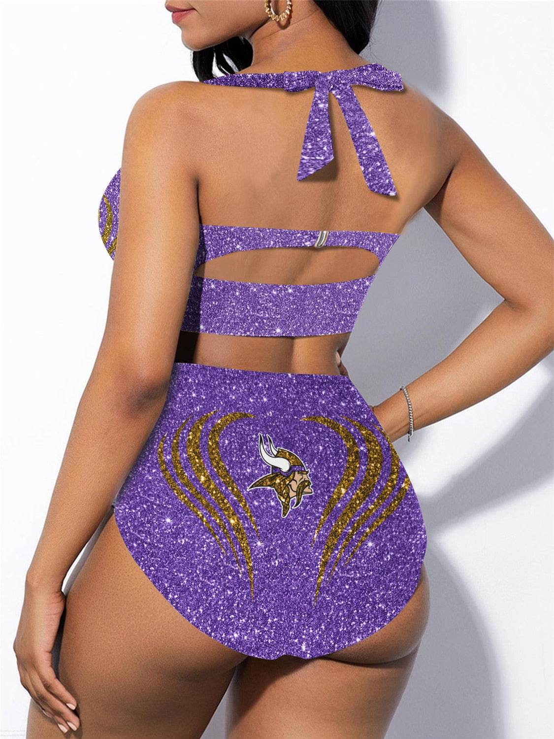 Minnesota Vikings Sexy Print Bikini Swimsuit 198