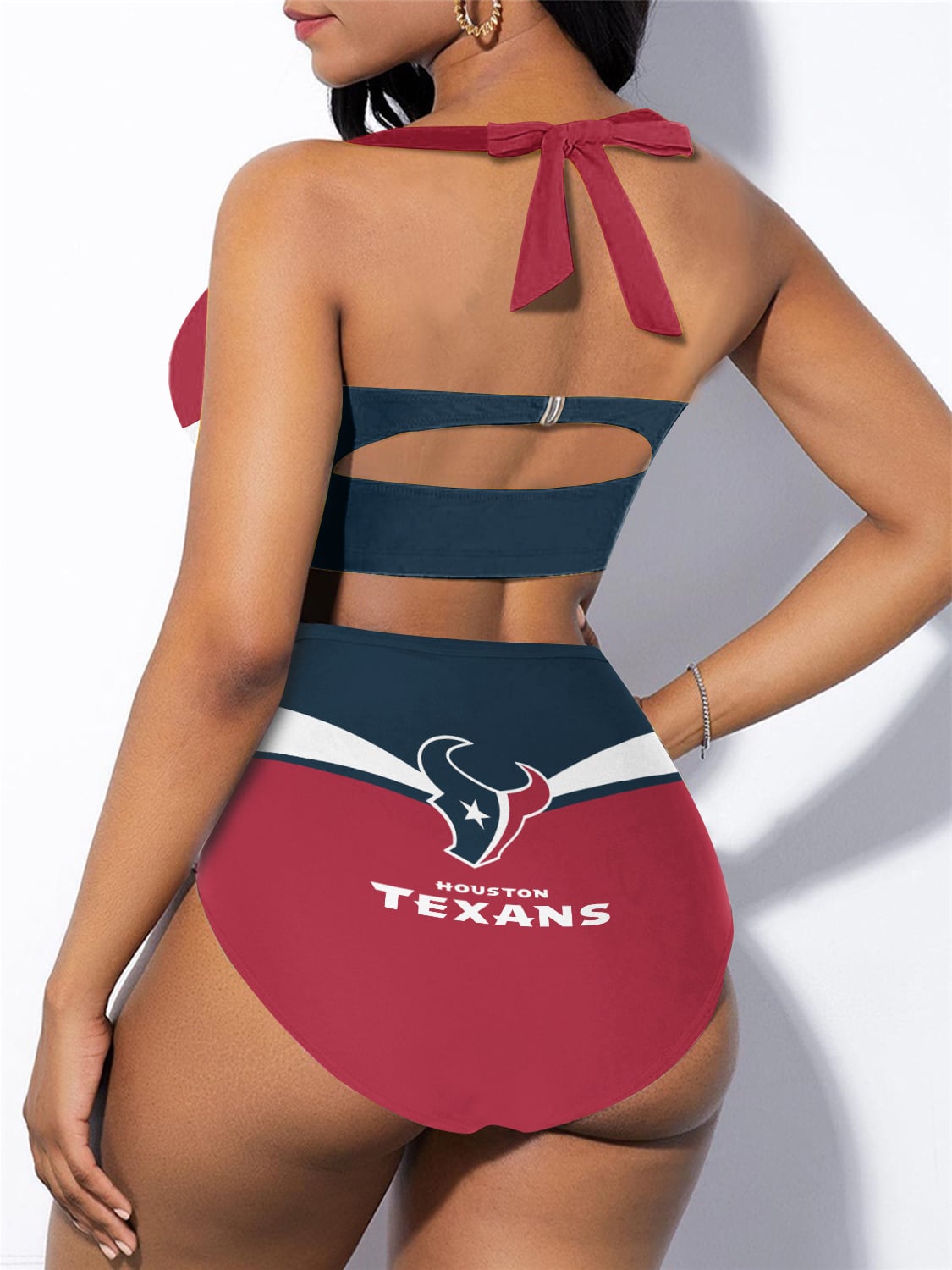 Houston Texans Sexy Print Bikini Swimsuit 211