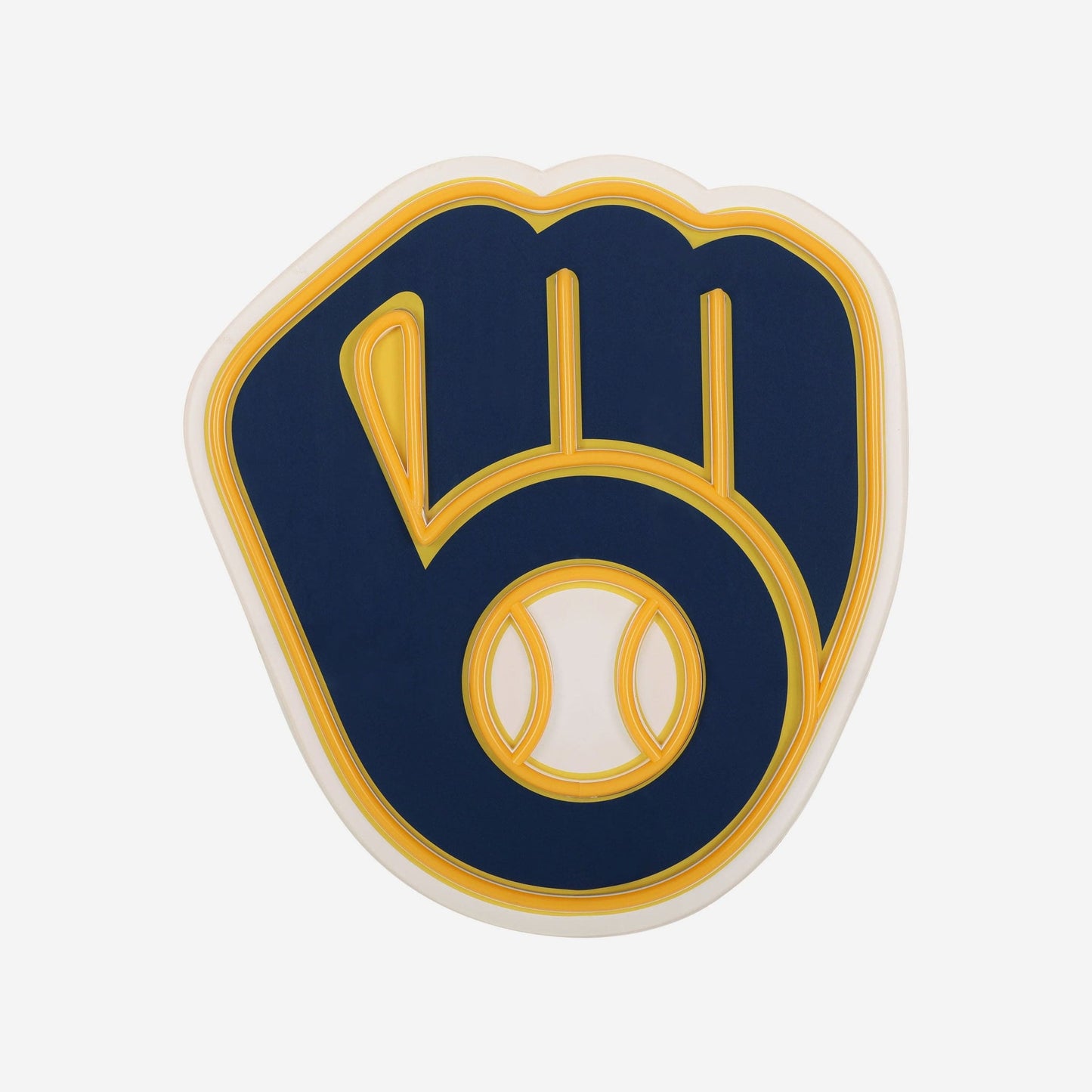 Milwaukee Brewers LED Neon Light Up Team Logo Sign