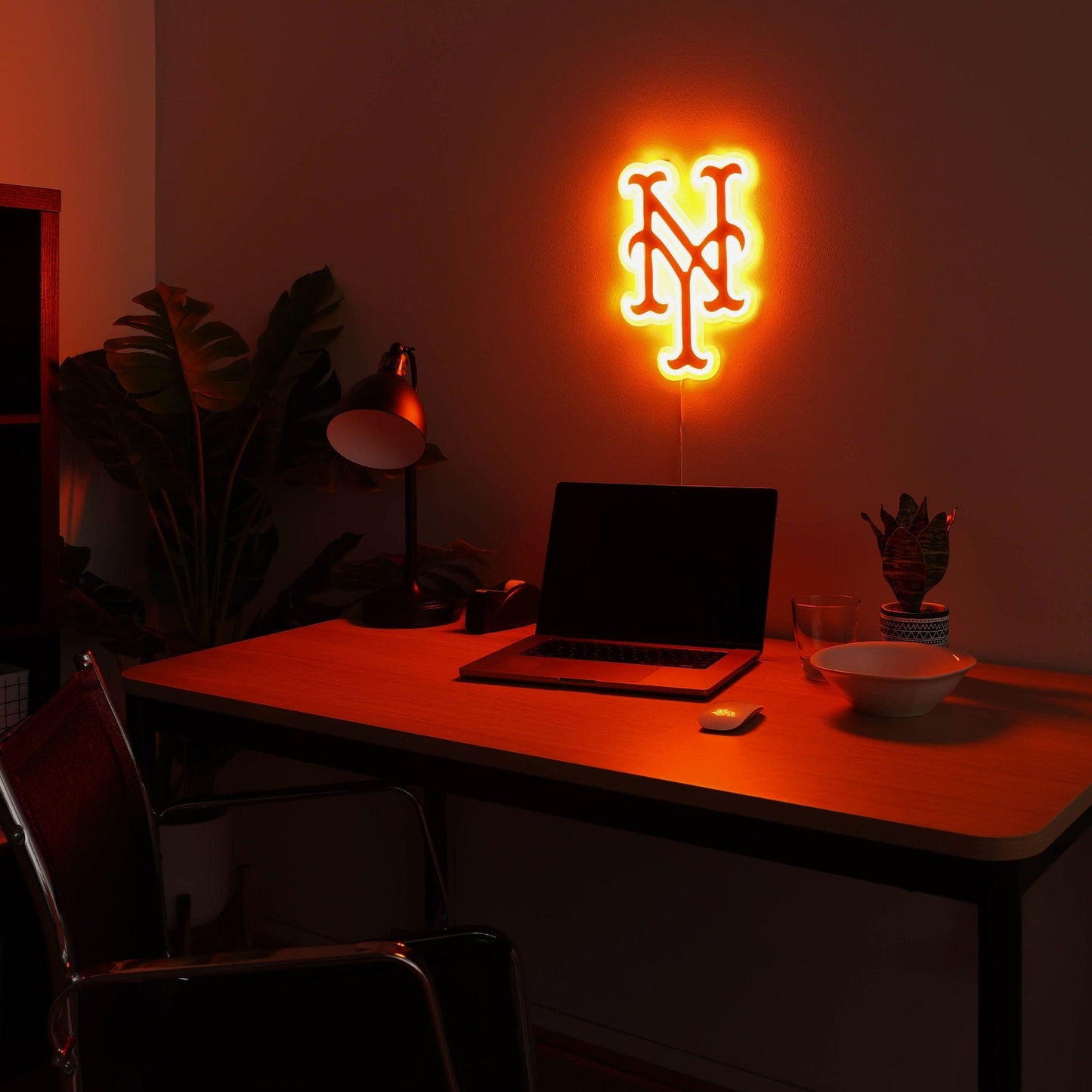 New York Mets LED Neon Light Up Team Logo Sign