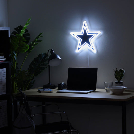 Dallas Cowboys LED Neon Light Up Team Logo Sign