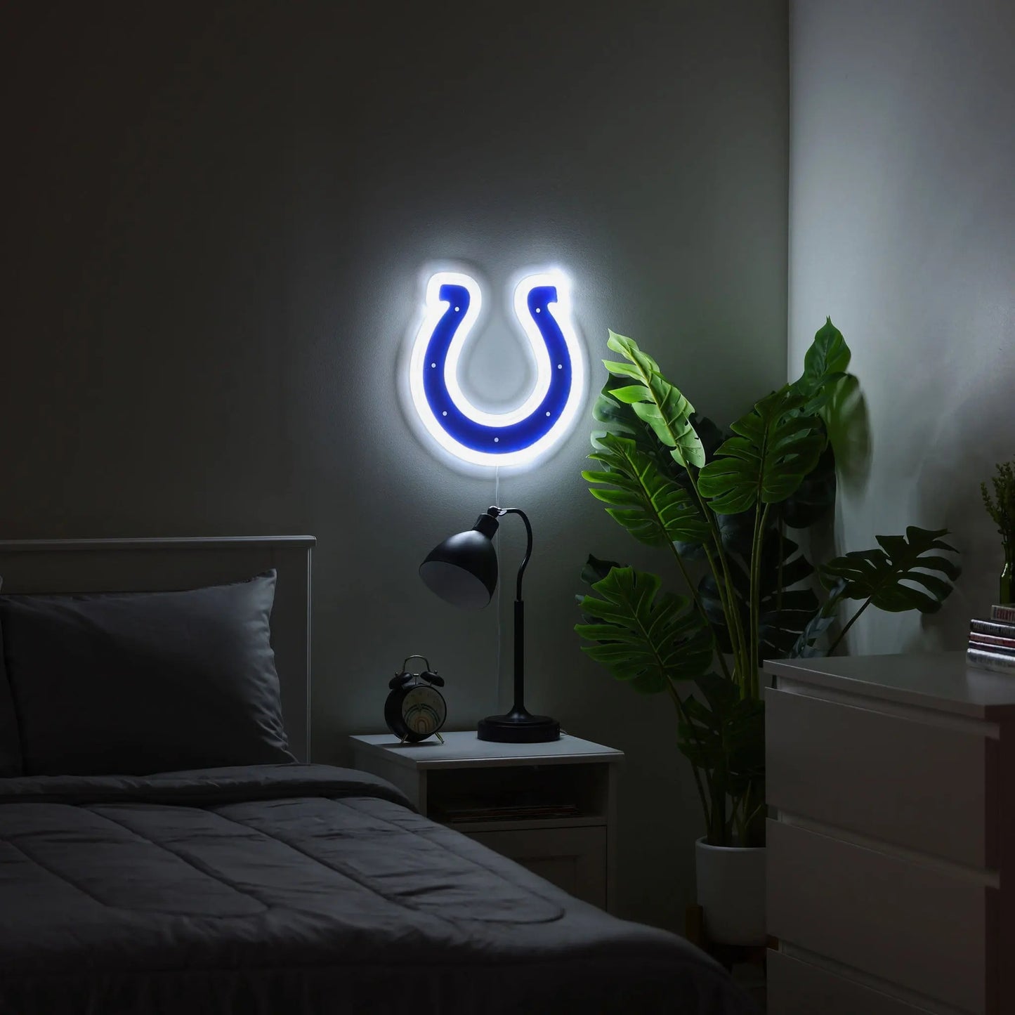 Indianapolis Colts LED Neon Light Up Team Logo Sign
