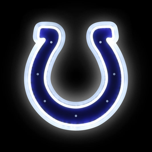 Indianapolis Colts LED Neon Light Up Team Logo Sign
