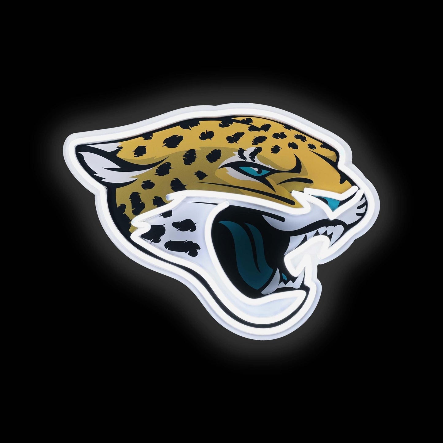Jacksonville Jaguars LED Neon Light Up Team Logo Sign