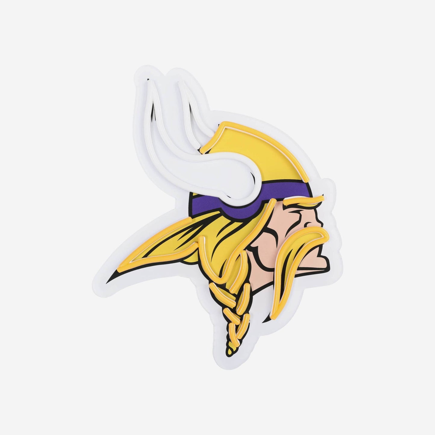 Minnesota Vikings LED Neon Light Up Team Logo Sign