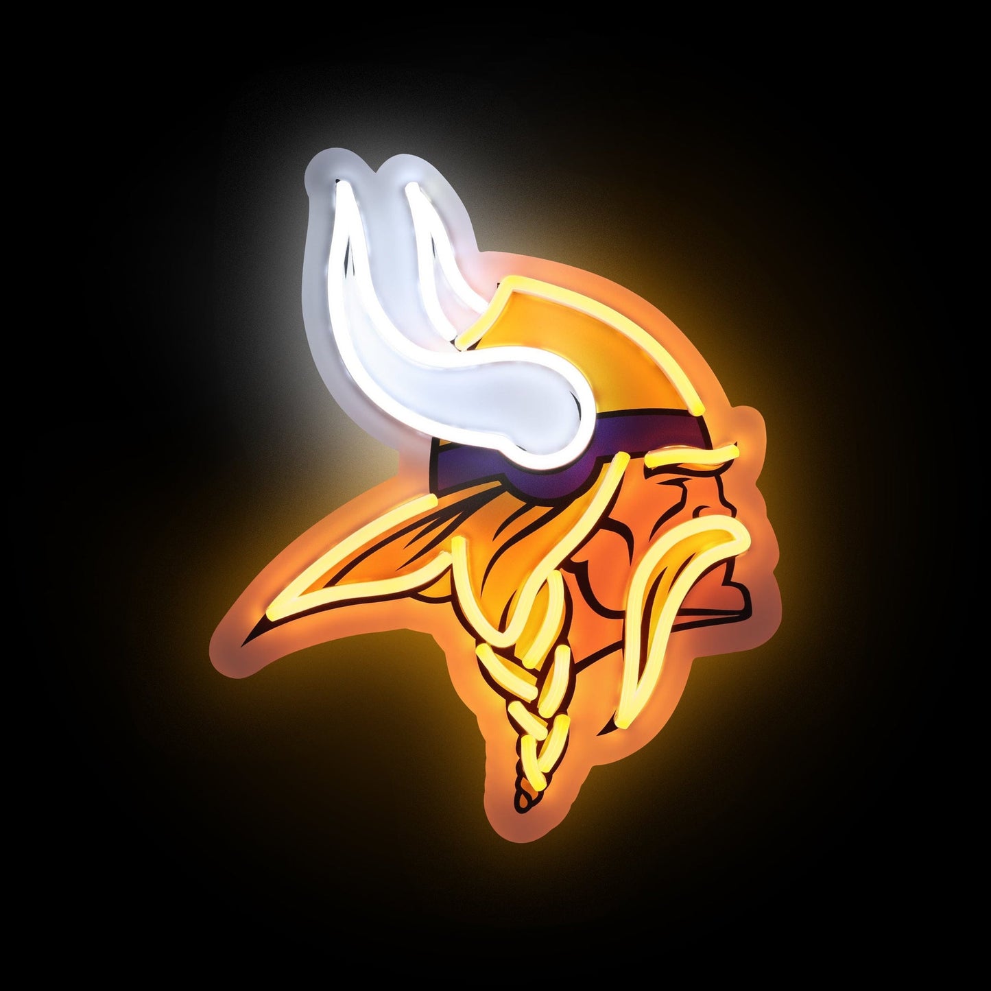 Minnesota Vikings LED Neon Light Up Team Logo Sign