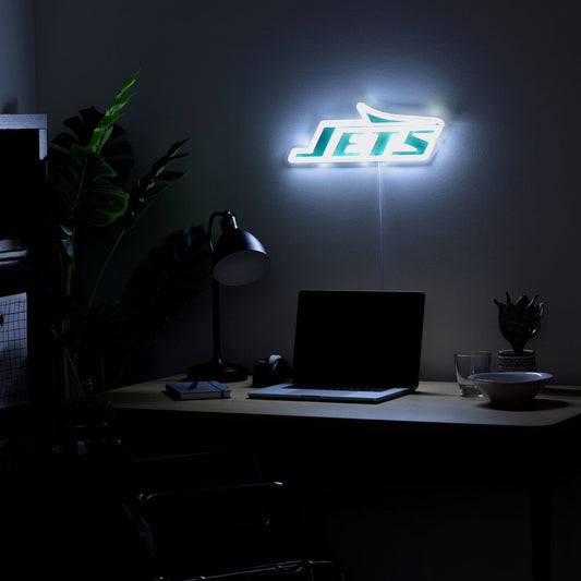 New York Jets LED Neon Light Up Team Logo Sign