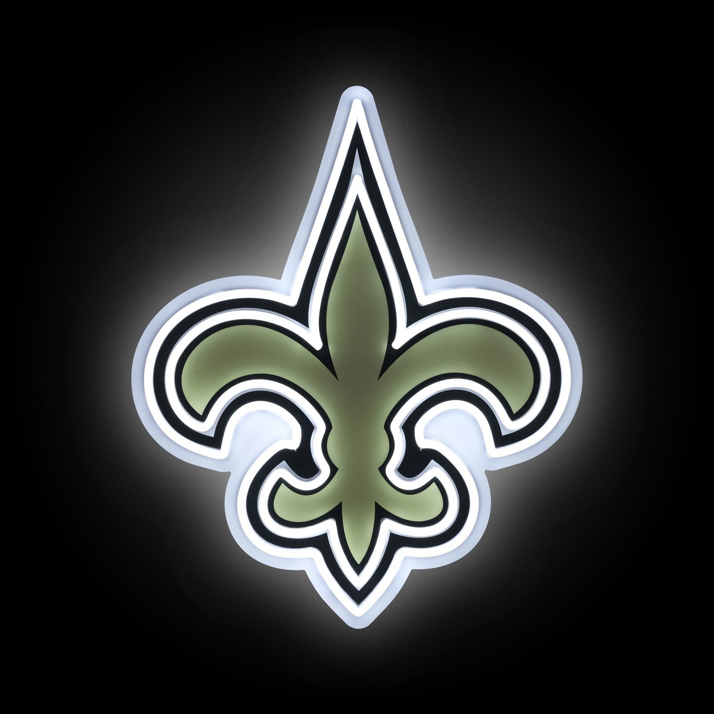 New Orleans Saints LED Neon Light Up Team Logo Sign